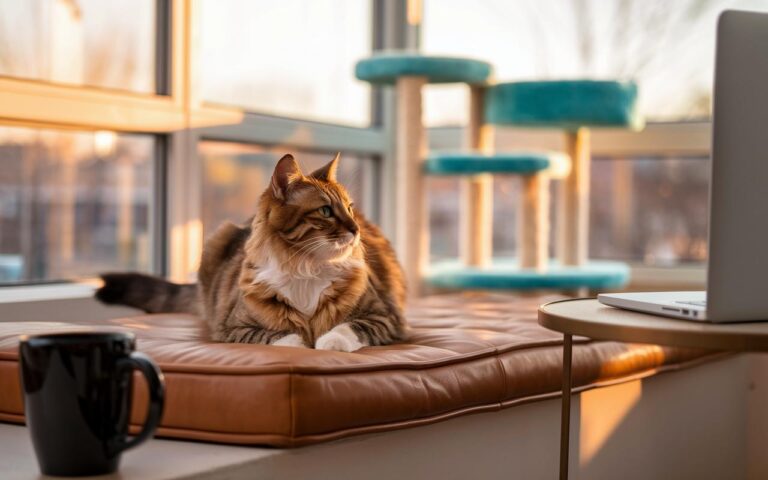 “Sollte man eine Katze adoptieren, wenn man einen vollen Terminkalender hat?”